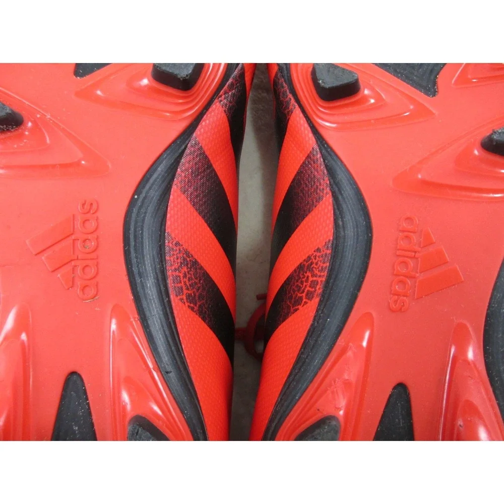 Adidas Predator Freak .4 Soccer Cleats Shoes FY6333 Mens‎ Size 12 Red Athletic*
